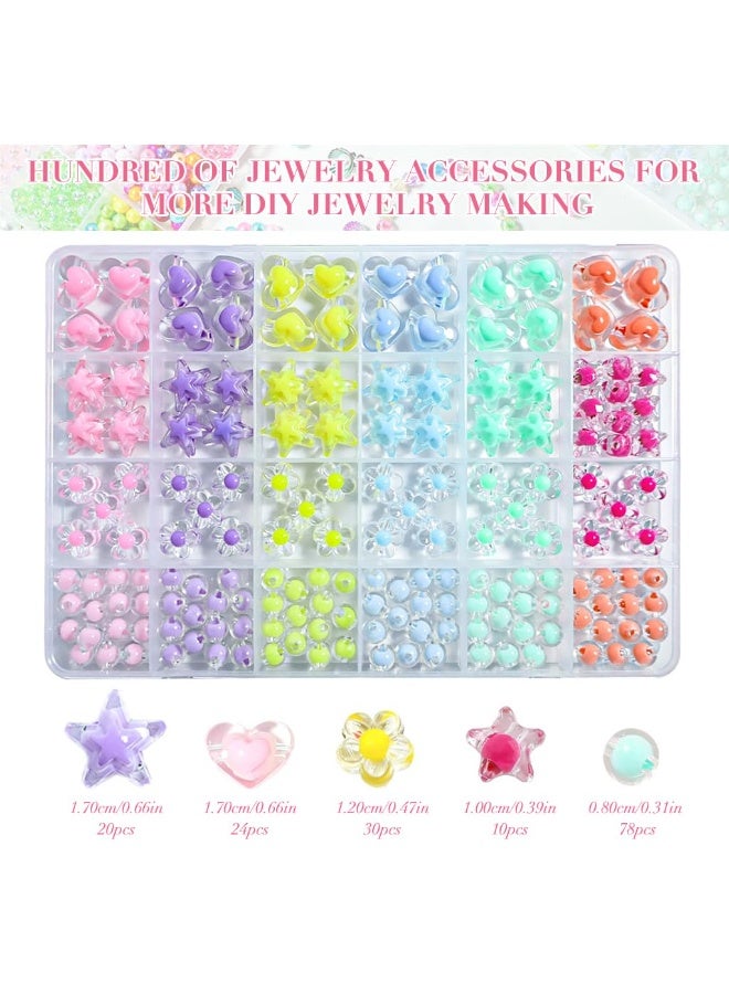 Capstro Marine Colorful Imitation Pearl Beads Kit – (790pcs) | DIY Bracelet & Jewelry Making Box | Multicolor Craft Pearls for Kids, Teens & Adults | Handmade Accessories & Creative Art Projects - Image 4